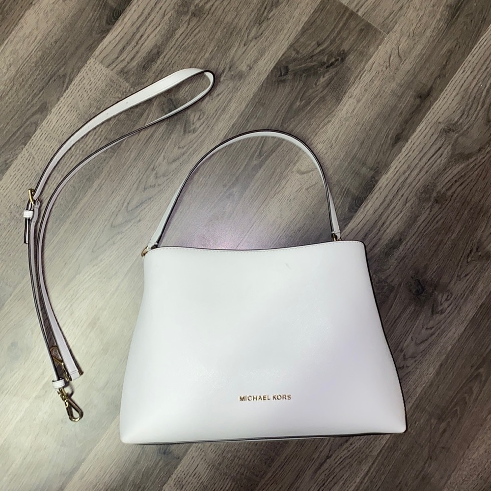 White Michael Kors Purse